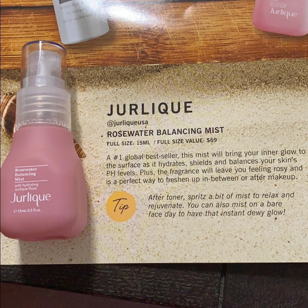 JURLIQUE NIB Rosewater Balancing Mist .5 fl. oz.